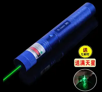 Quente! ponteiro laser verde 50000m 532nm Lanterna lazer Acampamento Sinal da Lâmpada queima apresentador Queimar fósforo & Cigarros Light