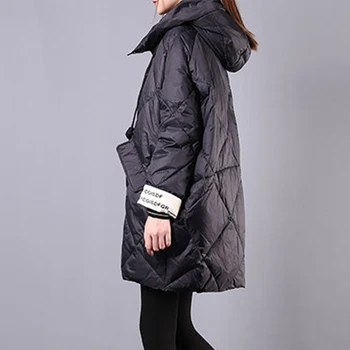 Novo 2020 mulheres grosso casaco de inverno com capuz solto mulheres jaqueta casaco plus size mulheres jaqueta casaco feminino Casaco Feminino Parkas