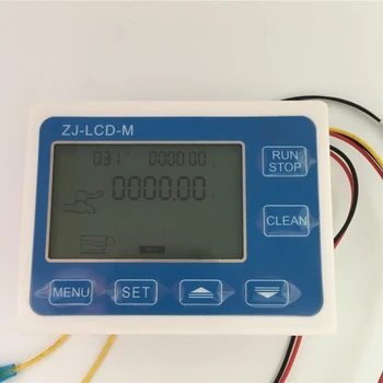 Controle De Sensor De Fluxo Medidor De Lcd Zj-Lcd-M De Tela Para Sensor De Fluxo De Fluxo De