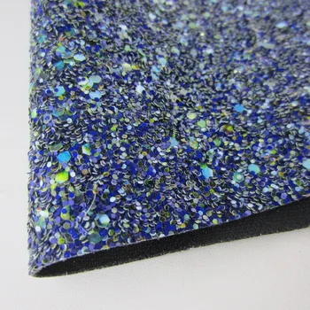 5pcs folha A4 macio robusto de glitter, couro, tecido mistura de glitter colorida de tecido para o projeto de diy artesanal de serragem CN252