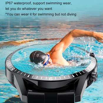 LIGE 2020 Relógio Novo Telefone Multifuncional Modo de Atender O Telefone Monitor de frequência Cardíaca Esporte Smart Watch Impermeável de fitness Smartwatch