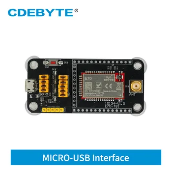 E70-433TBL-01 Micro USB Placa de Teste Para CC1310 UART 433MHz 14dBm ModBus E70-433T14S Módulo Transceptor