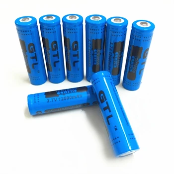 1-20PCS Novo Original NCR18650B 3,7 v 12000mah 18650 Bateria Recarregável de Lítio Para GTL EvreFire baterias da Lanterna