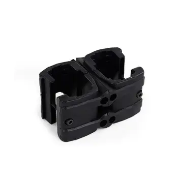 Caça Duplo Revista Acoplador para MP5 MP7 Airsoft Militar Rifle Arma Mag conector Paralelo Conector de Ligação Grampo Velocidade Carregador