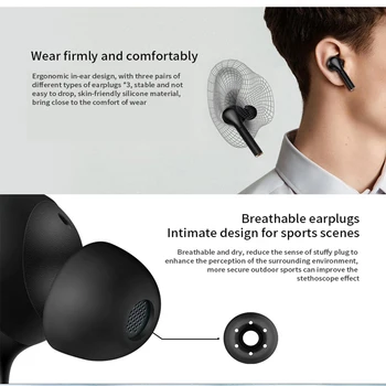 J3Pro TWS sem Fio Bluetooth 5.0 Fones de ouvido Estéreo Super Bass Mãos-livres Fone de ouvido Sport Impermeável Fone de ouvido Com Visor de LED