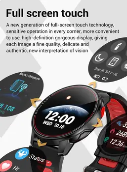 Novo Smart Watch IP68 Impermeável Esporte Bluetooth Smartwatch Para Doogee S88 Pro N20 Pro S95 Pro X95 N100 S40 S68 Pro S90 S55 BL900