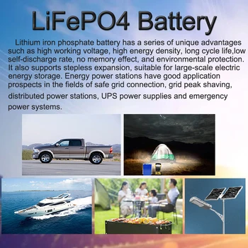 3.2 V 80ah LiFePO4 bateria de 8000mah grande capacidade de 12V 24V 48V sistema solar motocicleta elétrica do motor do veículo bateria
