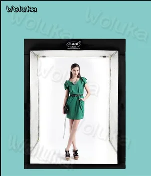 200CM Photo Studio 10* tiras de LED Softbox de Tiro Tenda de Luz Suave Caixa para o modelo retrato de vestuário de tirar a foto CD50 T06 H X1