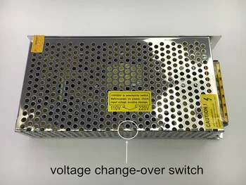 120W 12V 10A fonte de alimentação de comutação do transformador de AC110-240V led strip de monitoramento de fonte de alimentação
