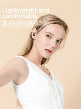 S11-TWS Bluetooth 5.0 Fone de ouvido sem Fio Mini Fone de ouvido In-ear Fones de Ouvido Estéreo de Fone de ouvido Com Microfone e Smart LED