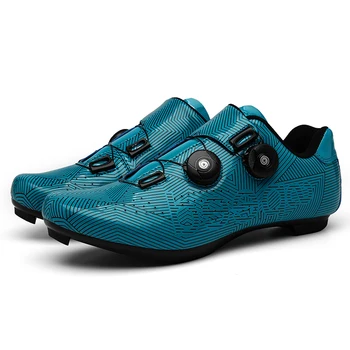 Nova Velocidade Sapatilhas de Ciclismo MTB Sapatos Homens Mulheres Bicicleta Sapatos Respirável Auto-Fecho de Bicicleta de Estrada de Sapatos de Atletismo Tênis de Corrida