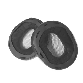 1Pair de Couro, Almofadas de Ouvido Capa de Almofada Protecções para Sony MDR-1A 1ADAC Fones de ouvido