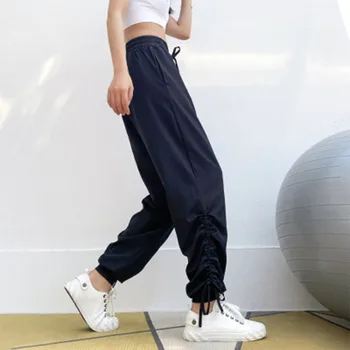 SALSPOR Casual Calças de Yoga Mulheres de Fitness de Alta elasticidade Execução Elásticos Sportswear Esportes Jogging Calças de Treino