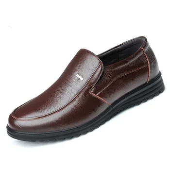 Preto formal sapatos de homens Sapatos de Couro Genuíno sapatos de homens de Negócios de Moda Sapatos Oxford para Homens sapatos de couro ui9