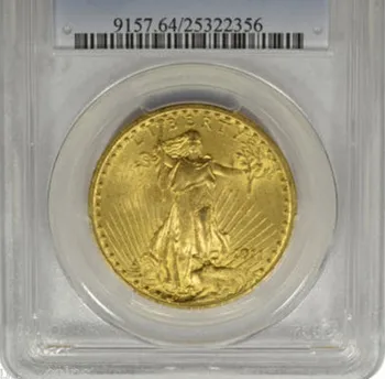 1911 $20 Saint Gaudens Águia de duas moedas