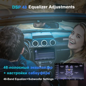 Preto Android 10.0 Carro do Leitor de Rádio da Peugeot 301 Para Citroen Elysee-2018 Auto GPS Estéreo DSP Carplay 4G 9