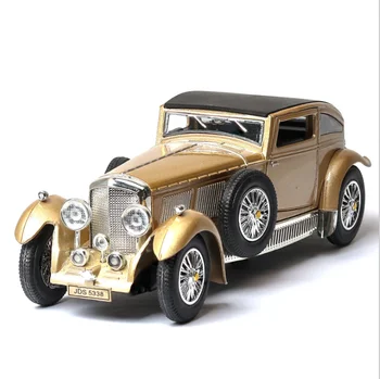 8L Modelo de Carro de Som Luz Menino de carros de Brinquedo, Mobiliário, Puxe para Trás, Piscando Som Miúdo Toys1:32 Bentley Liga de Carro de Coleta de Nível