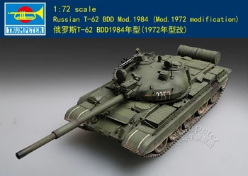Trompetista 07148 1/72 russo T-62 BDD Mod.1984 (Mod.1972 modificação) Kit Modelo