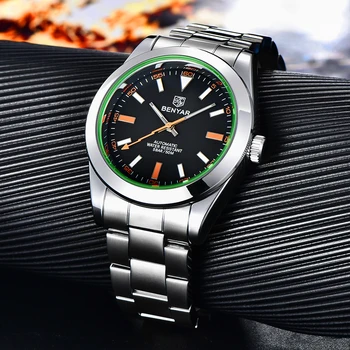 Benyar Skymaster homens mecânicos, relógios de pulso relógio de homens waterproof o esporte homens relógios 2021 luxo relógio Turbilhão Reloj homens