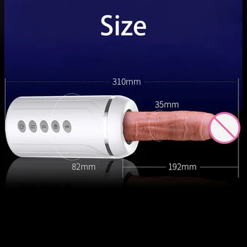 Automáticas Telescópicas Máquina De Sexo Realista Vibrador Vibrador Brinquedos Bluetooth Interativa De Voz Artificial Do Pênis, Masturbador Feminino