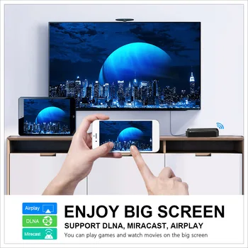 2020 X96Q 2GB 16GB Android 10.0 Caixa de TV Allwinner H313 Quad Core 4K 60fps 2,4 G de Wifi Google no Youtube X96mini Set-Top Box