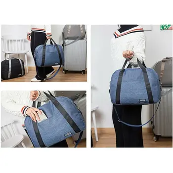 NOS Dobrável de Viagem Armazenamento de Bagagem bagagem de Organizador Mão no Ombro Duffle Bag