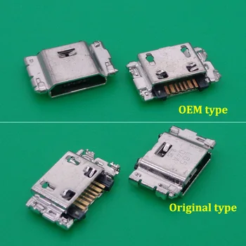 500pcs/monte Porta de Carregamento Micro USB Conector Para Samsung J5 SM-J500 J1 SM-J100 J100 J500 J5008 J500F J7 J700 J700F J7008