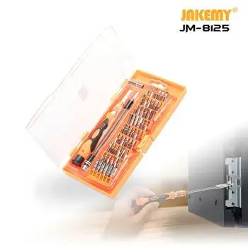 JAKEMY 8125 58 EM 1 Profissional de chave de Fenda Conjunto de DIY Kit de Reparo da Ferramenta Mão para Câmera de Celular Produtos Eletrônicos