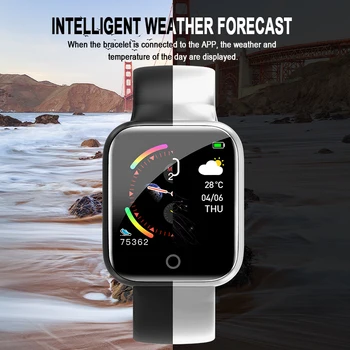 I5 Smart Watch Impermeável frequência Cardíaca Pressão Arterial de Fitness Tracker Pulseira de Relógio do Esporte Homens Smartwatch reloj inteligente 2020