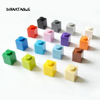 Smartable Tijolo 1X1 Blocos de Construção de Peças DIY Tijolo Brinquedos Criativos, Educativos Compatíveis com Todas as Marcas 3005 MOC Brinquedos 230pcs/monte