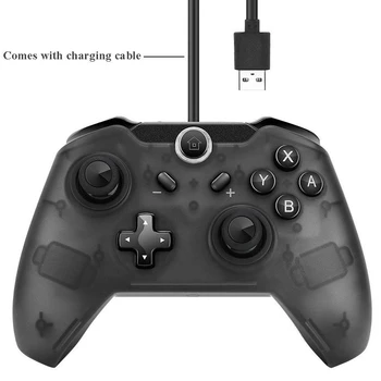 Jogo com fio Controlador para Mudar Pro 2.2 m cabo USB Gamepad Para Mudar o Console Compatível com PC