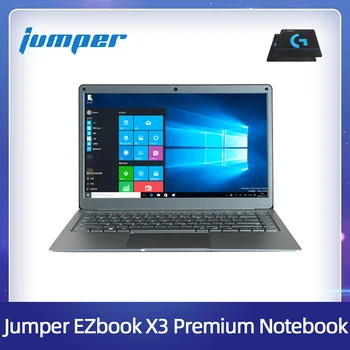 Jumper EZbook X3 Premium Notebook de 13.3 polegadas com 1080P de Ecrã IPS Apollo Lago Intel N3450 8GB de 128GB curso de mestrado erasmus mundus EZbook X3 Versão de Atualização