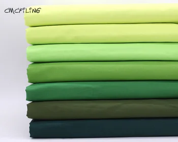Verde sólido Série de Tecido de Algodão Diy Pano de Costura Tilda colcha de Retalhos de Tecidos Têxteis Lar Tecido Telas Tecido CMCYILNG