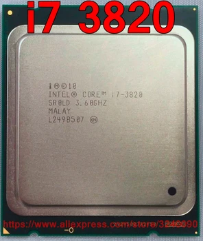 Intel Core i7 i7 3820 processador i7-3820 área de Trabalho da CPU Quad-cores 3.60 GHZ 10MB de 32nm LGA2011 frete grátis