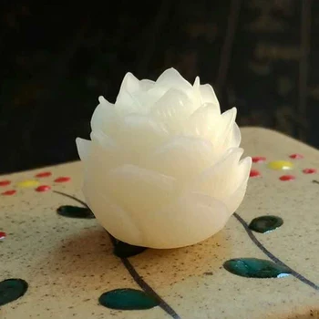 10pcs Esculpida à Mão DIY Lotus Bodhi Raiz Cordão Branco 5-Camada de Bodhi Sementes Decroation Jóias Artesanais Acessórios