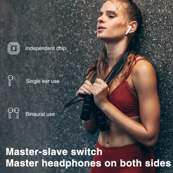 15x TWS Fone de ouvido Bluetooth sem Fio do Fone de ouvido Display LED Bluetooth 5.0 Esporte Fones de ouvido Auricular Airbuds para Iphone Samsung Xiaomi