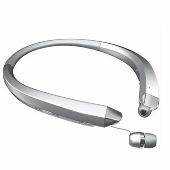 Sem fio Bluetooth Fone de ouvido Sports Fones de ouvido Retrátil os Auscultadores Estéreo de Fones de ouvido para o iPhone Samsung Xiaomi