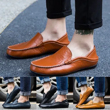 Verão Casual Conjunto De Sapatos de homem, Elegante Condução de Sapatos de homem, Homens Clássico de Calçados de Couro Calçados de Couro Homens Formal#g30