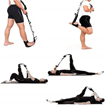 Yoga, Alongamento Alça De Formação De Reabilitação Cinto De Fitness Exercício De Alongamento Banda B2Cshop