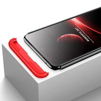 Rígido Caso De Telefone Xiaomi Redmi Nota 9S 9 Pro Max Fosco da Tampa Traseira da Câmera de Proteção Integral Invólucro à prova de Choque