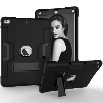 Armadura de Caso Para o iPad 4 3 2 9.7 Pesados de Silicone TPU + PC Difícil Ficar Cair à Prova de Choque + Protetor de Tela IP71