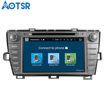 Aotsr Android 8.1 Automóvel Leitor de DVD de Navegação GPS Para TOYOTA Prius 2009-2013 Rádio Multimédia Auto Unidade de Cabeça de Rádio De 2 Din estéreo