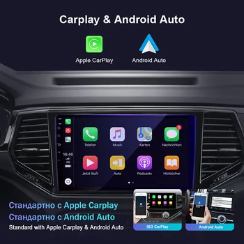 EKIY DSP IPS Android de 10 carros Leitor Multimédia 6G+128G Para Jeep Compass Patriota 2010-Auto-Rádio Estéreo GPS Navi wi-Fi Carplay