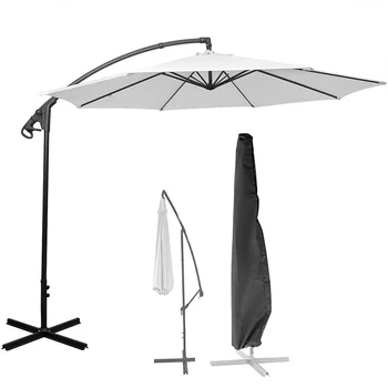 NOVO guarda-Sol Guarda-chuva Tampa Impermeável, Dustproof Cantilever Exterior, Jardim Pátio de Guarda-chuva Protetor