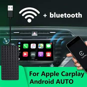 Navegação automóvel Com A Mesma Tela Carplay Ligação sem Fios Bluetooth do Telefone Móvel de Projeção da Tela do Módulo Para Android IOS