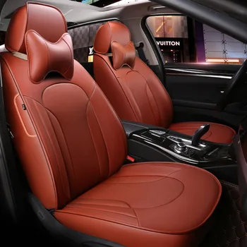 Feitos de Couro/ assento de carro Para capas de Mazda 6 8 2 3 Axela ATENZA CX7 CX4 CX5 CX9 323 626 M2, M3, M6 acessórios de estilo carro