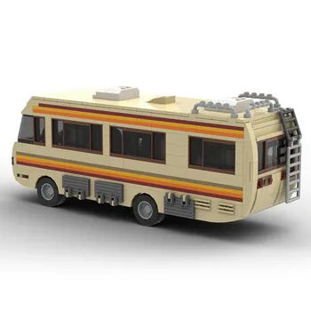Coleção de filmes Blocos de Construção Breaking Bad RV processo de Construção do Modelo da Técnica Criativa Caminhão Ônibus Carro Tijolos DIY de Brinquedos para Crianças de Presente