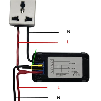CA 50-300 V Voltímetro Amperímetro de Alimentação do Medidor da Energia do LCD Digital Wattmeter Medidor de energia elétrica com Função Reset