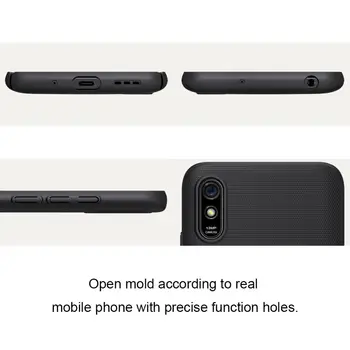 NILLKIN Super Fosco Escudo para a Xiaomi redmi 9A Caso matte rígido tampa posterior do telefone Móvel shell para redmi 9A, Xiaomi redmi 9A