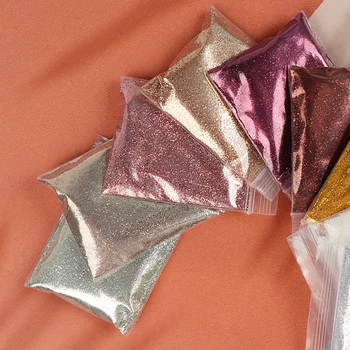9 Cores Brilhantes Unhas De Glitter Em Pó De Ouro Rosa De Paetês Chrome Pigmento De Pó Acessórios Da Arte Do Prego De Unhas De Suprimentos Para Profissionais